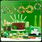472 PCS St. Patrick’s Day DIY Wreath Craft Kit – Irish Shamrock & Leprechaun Decorations with Stickers, Wool Balls & Ribbons for Home & Party Favors